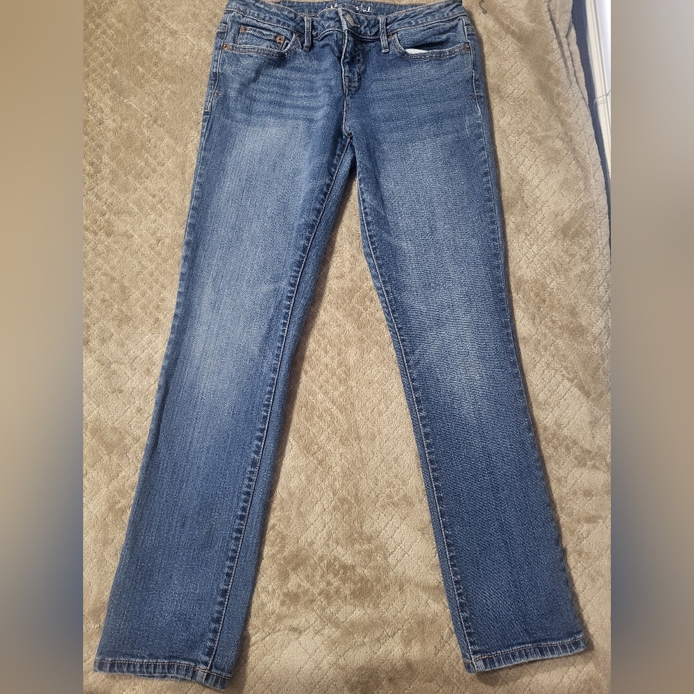 Short Aeropostale Jeans SZ S6‎ Mid Wash Western Country Concert Curvy